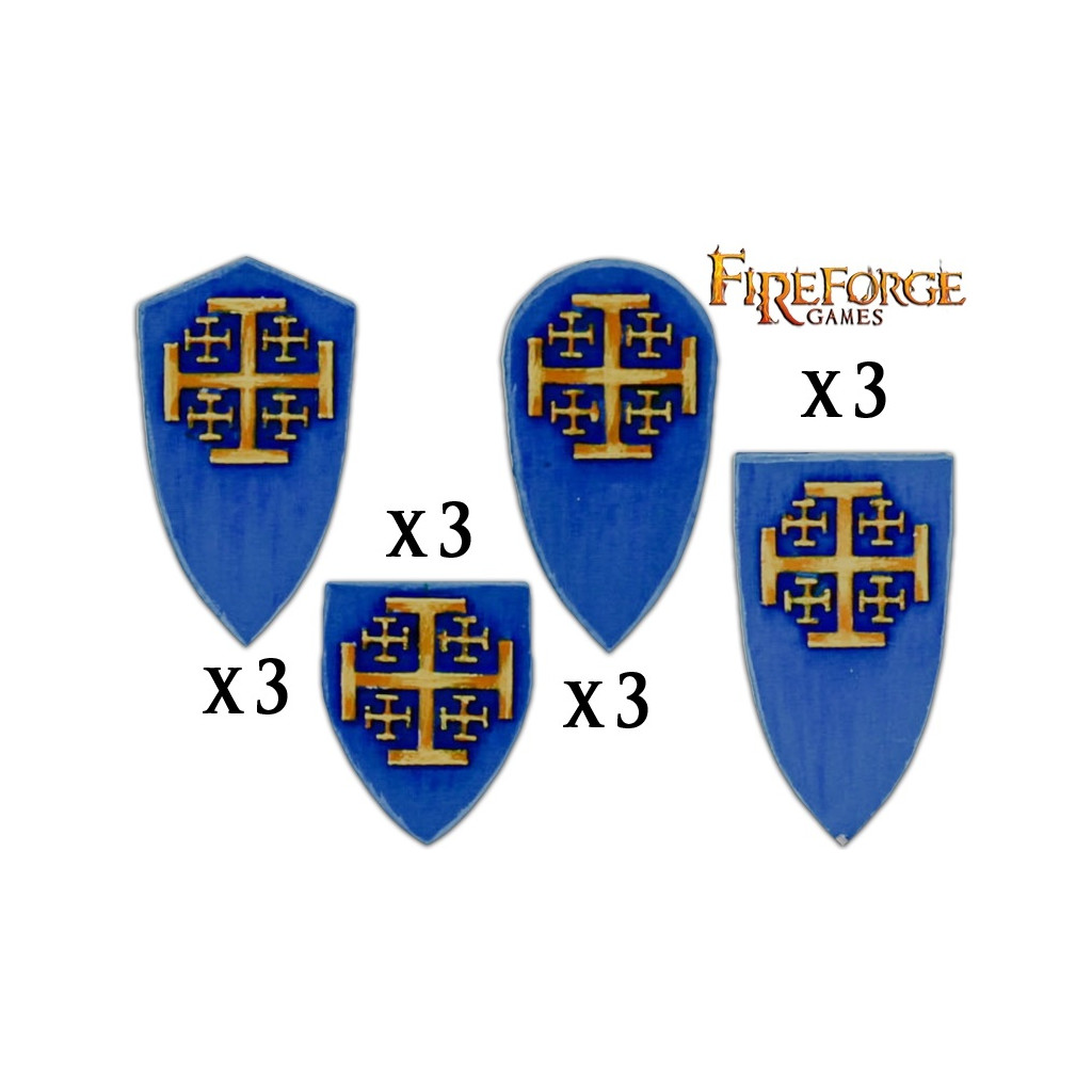 Order of Jerusalem Shields