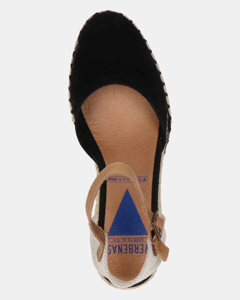 Verbenas Malena Espadrilles  - zwart