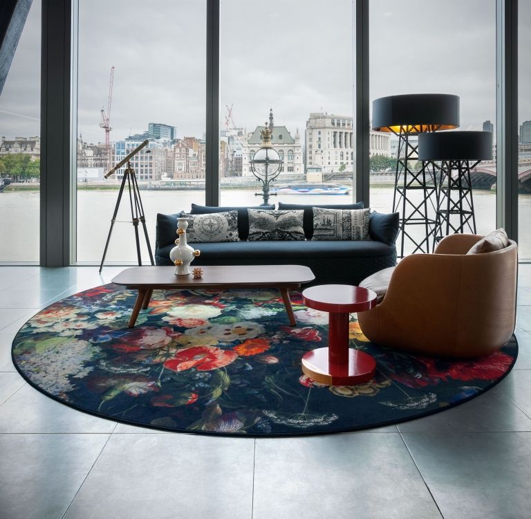 Moooi Construction vloerlamp medium wit hout