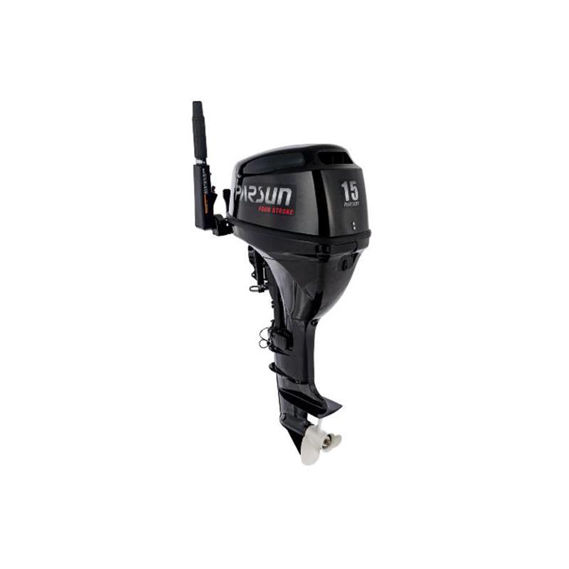 Moteur Thermique Parsun F15bws - 15Cv - Arbre Court Barre Franche Demarrage Electrique