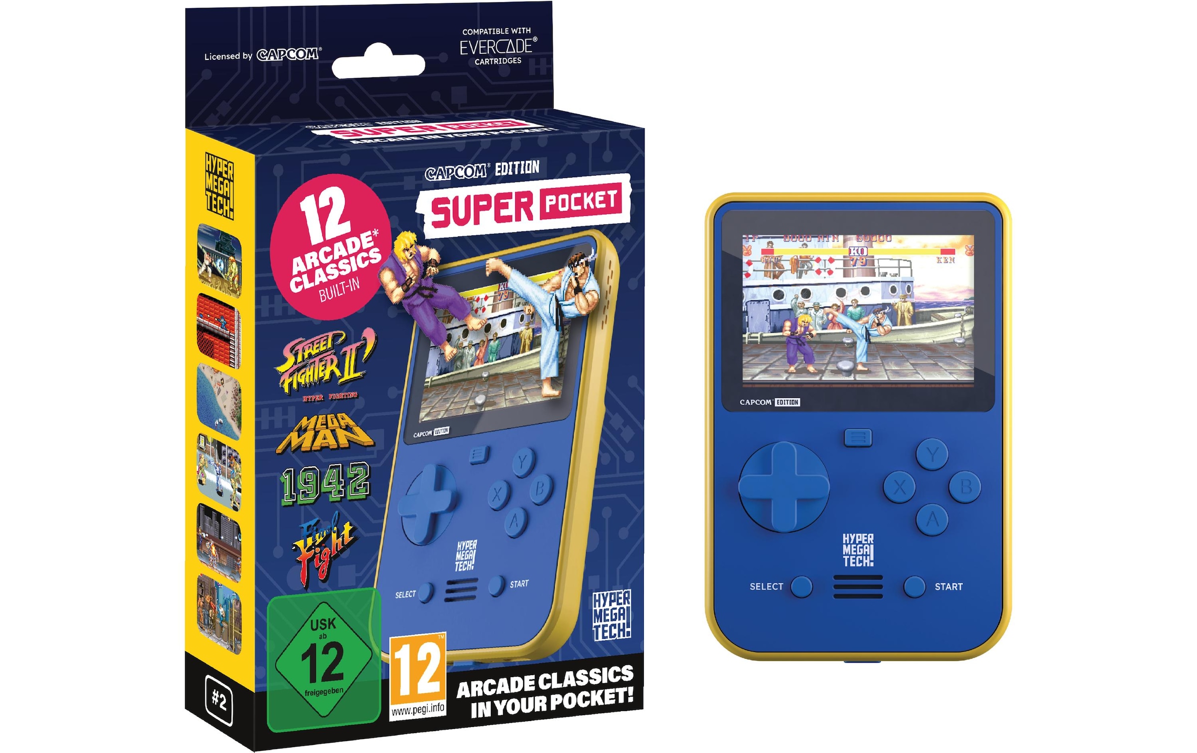 Blaze Spielekonsole »Capcom Super Pocket«