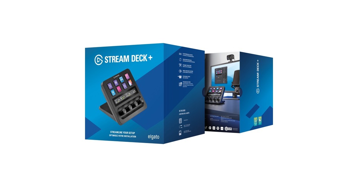 ElgatoStream Deck + keypad  (Zwart)