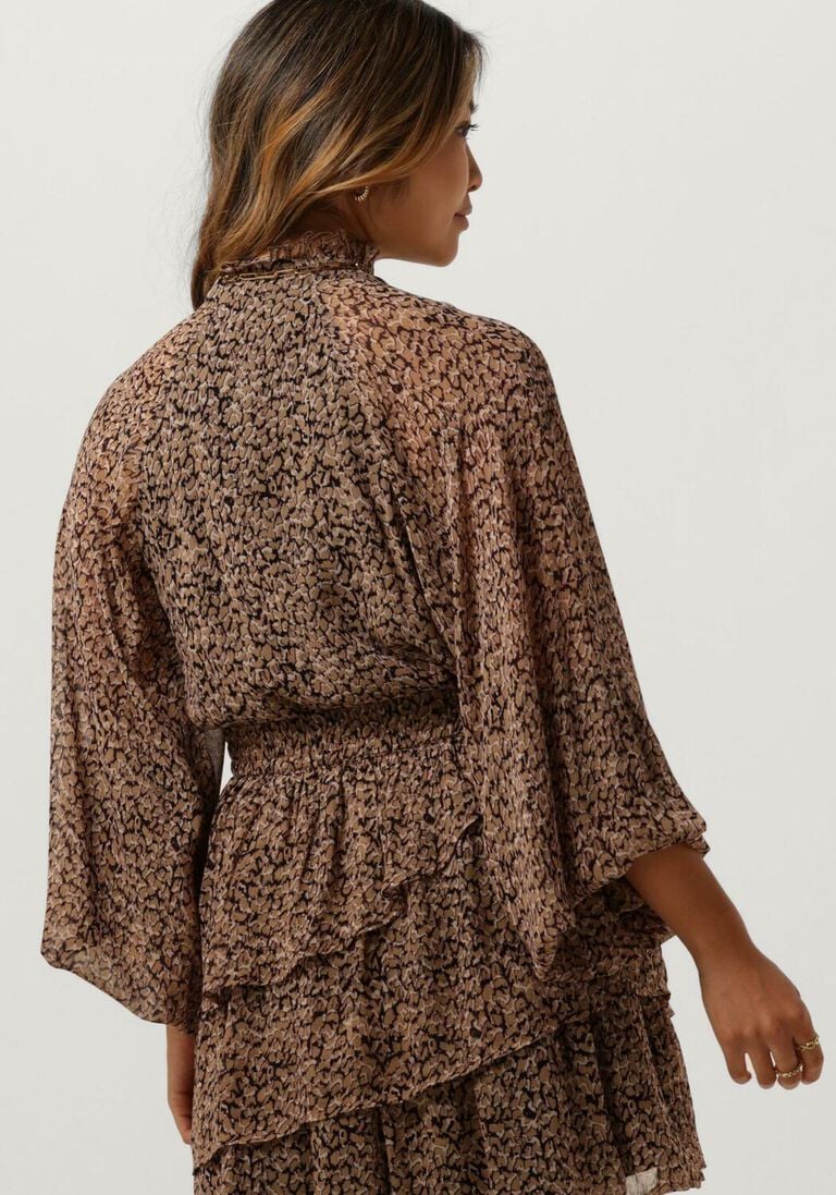 NOTRE-V camel notre-v blouse nv-crista blouse