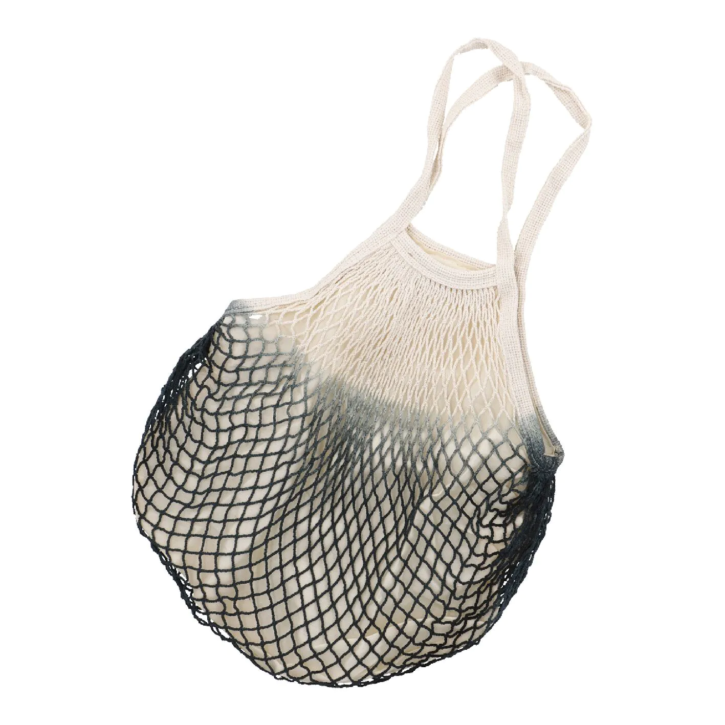 Netztasche Farbverlauf, schwarz