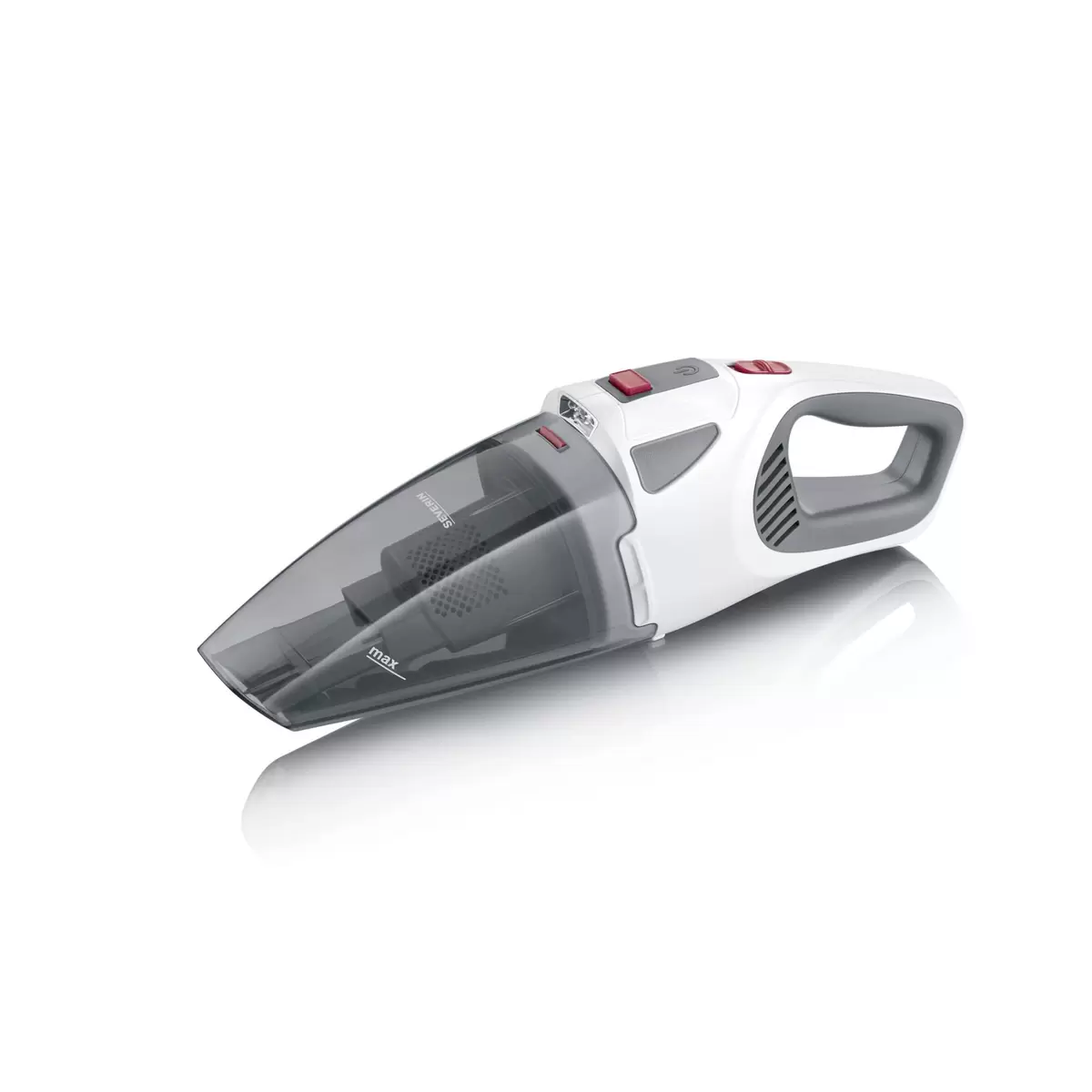 Staubsauger ohne Beutel Severin HV7146 grau,rot,weiss