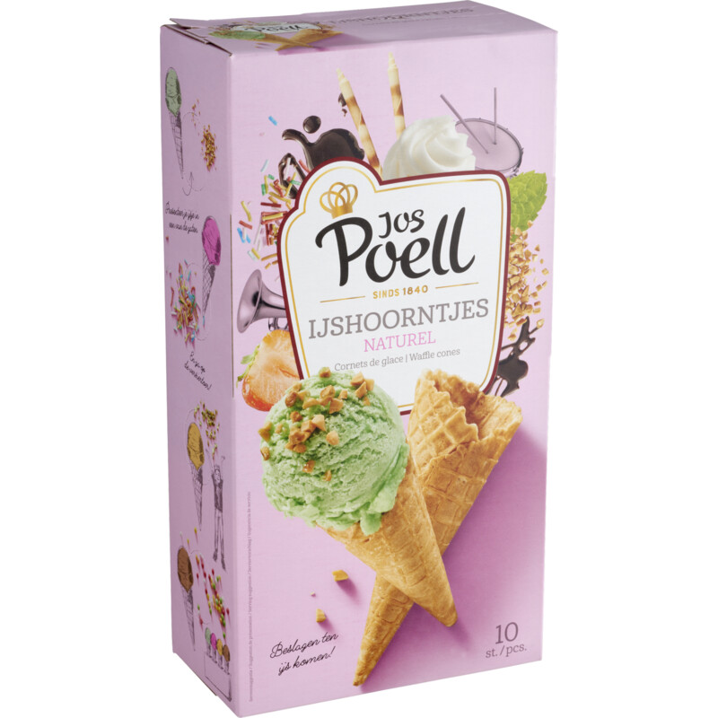 Jos Poell IJshoorntjes naturel