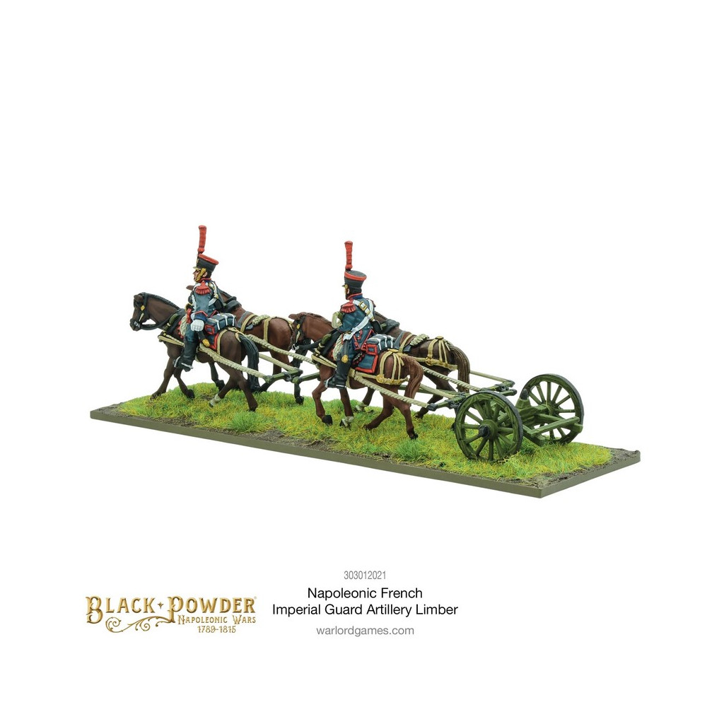 Black Powder - Napoleonic French Imperial Guard Artillery Limber