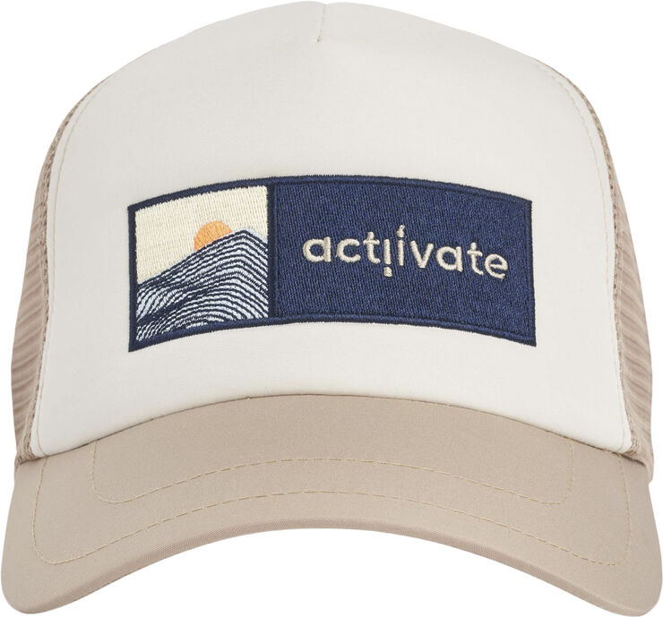 Actiivate GAB Foam Trucker Cap Brown