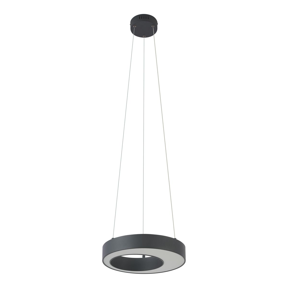 Moderne hanglamp zwart 35cm 3-staps dimbaar - Organici