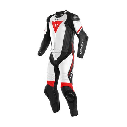 Combinaison Dainese LAGUNA SECA 4 MATT - 2 PIECES - Noir / Blanc