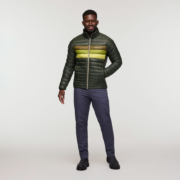 Cotopaxi Fuego Down Jacket Woods Stripes