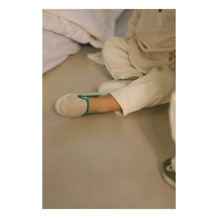 Angarde Chaussons Slipper AW x Smallable | Vert