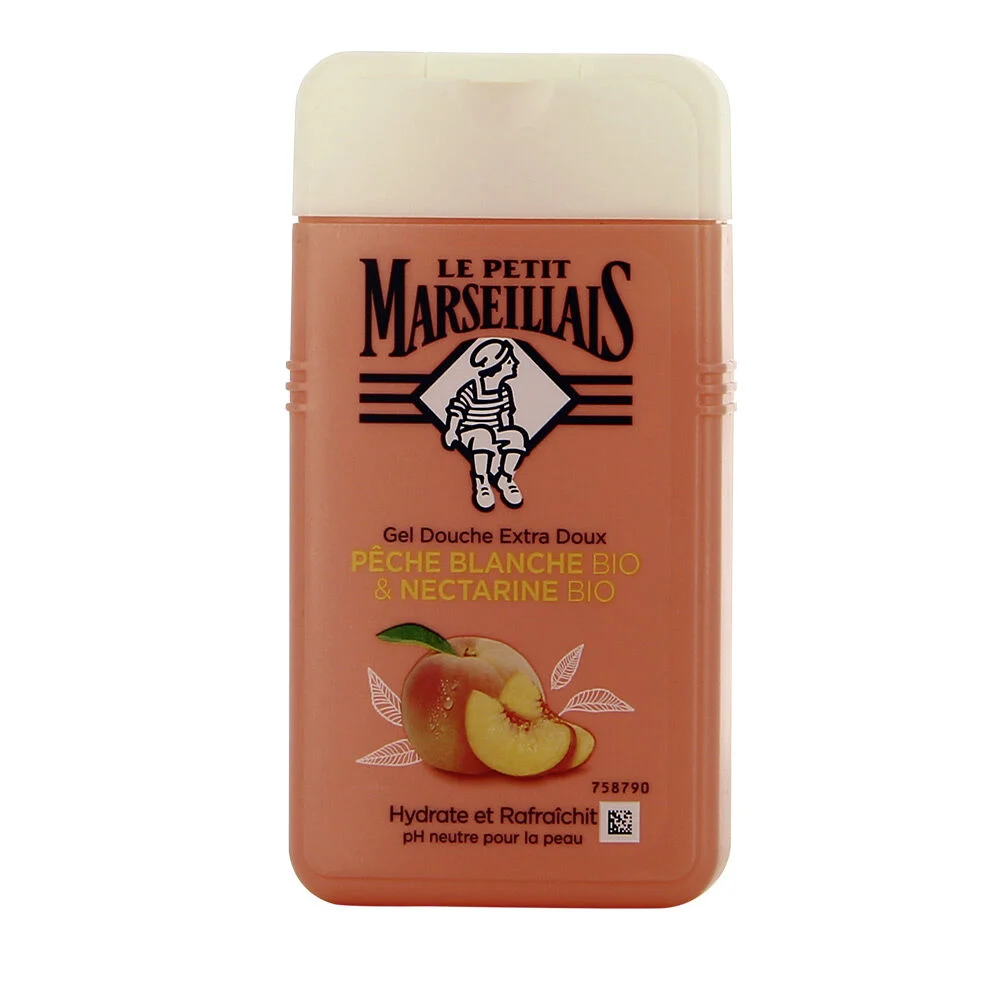 Gel douche Le Petit Marseillais Pêche blanche Nectarine 250ml