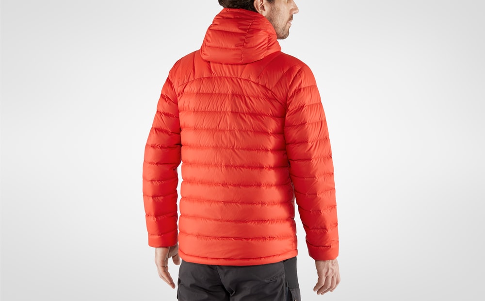 Fjällräven Expedition Pack Down Hoodie, Herre<br>Perfekt som et lag under skall jakke