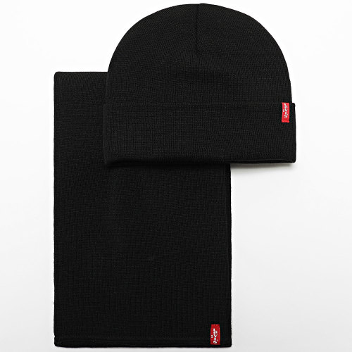 Lot Bonnet Et Echarpe 235647 Noir