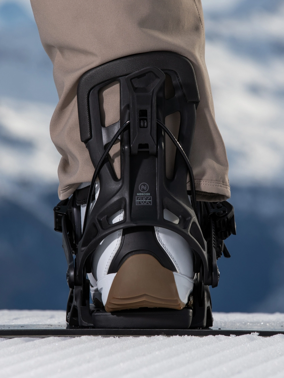 Nidecker Flow Fuse 2025 Snowboard Bindings black