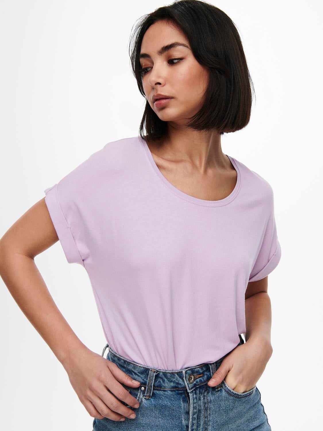 ONLMOSTER Top Lavender Frost