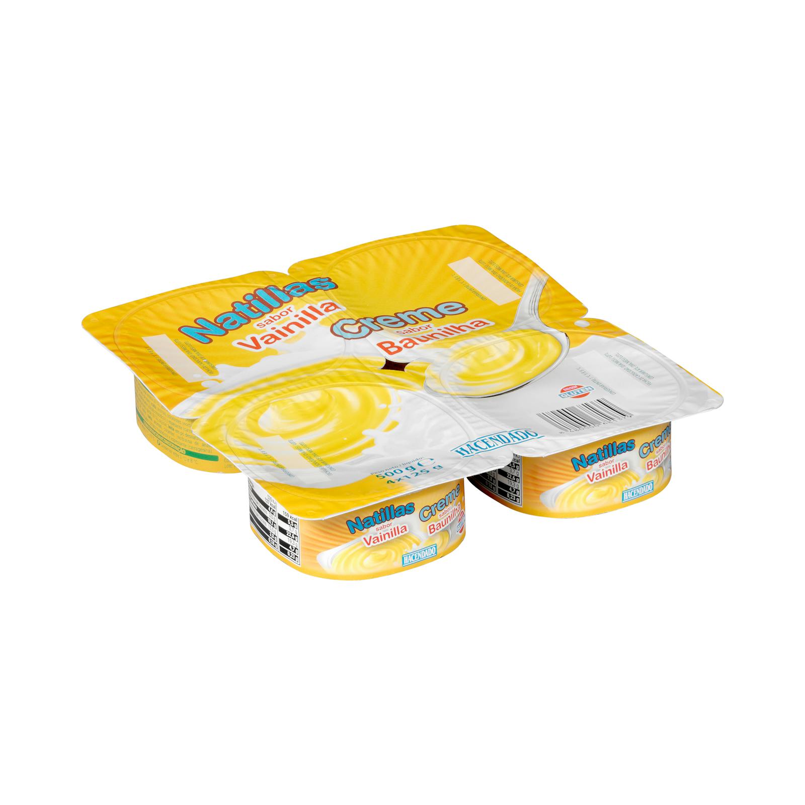 Crème anglaise à la vanille Hacendado