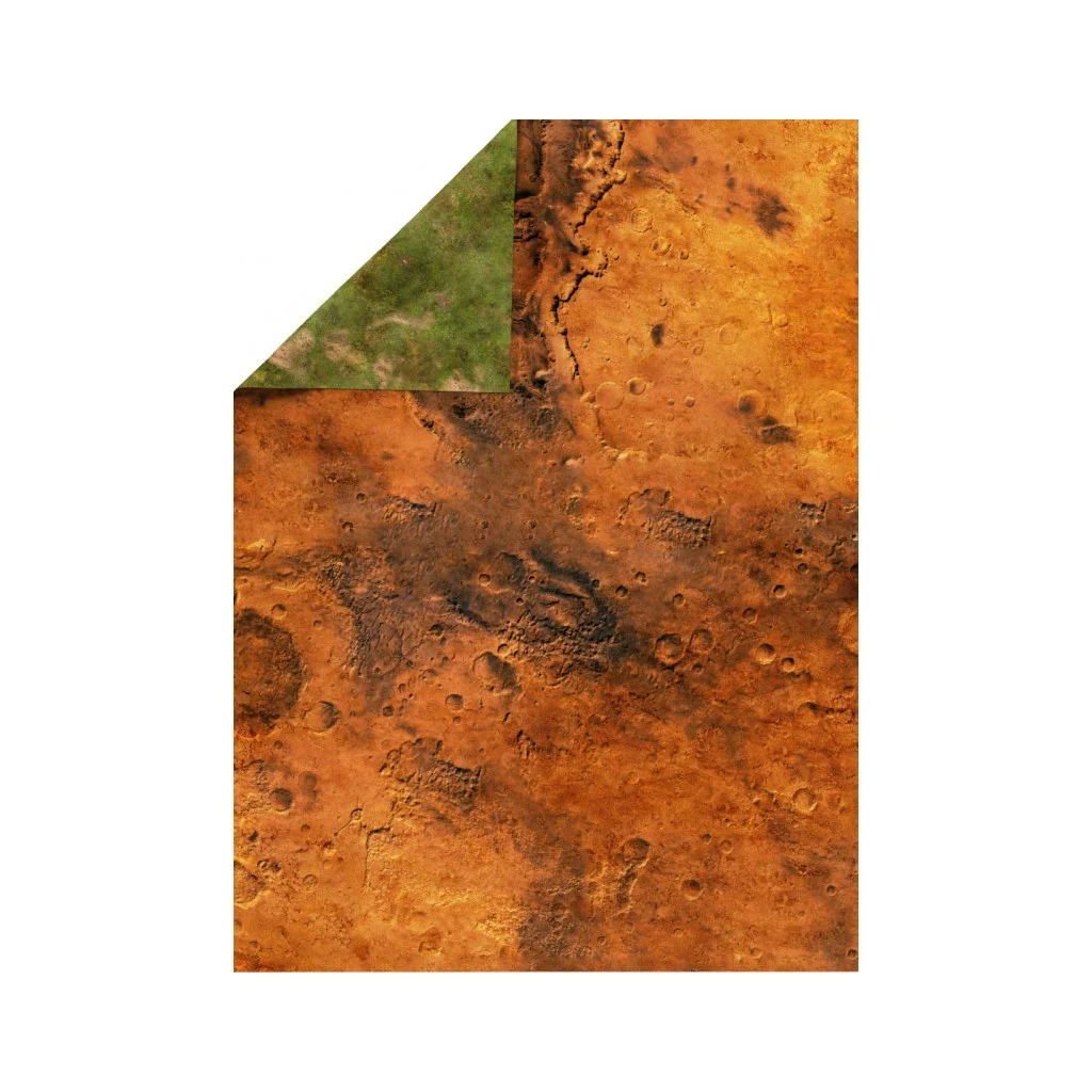 Playmats - Latex - Tapis recto/verso - Mars / Grassland - 44