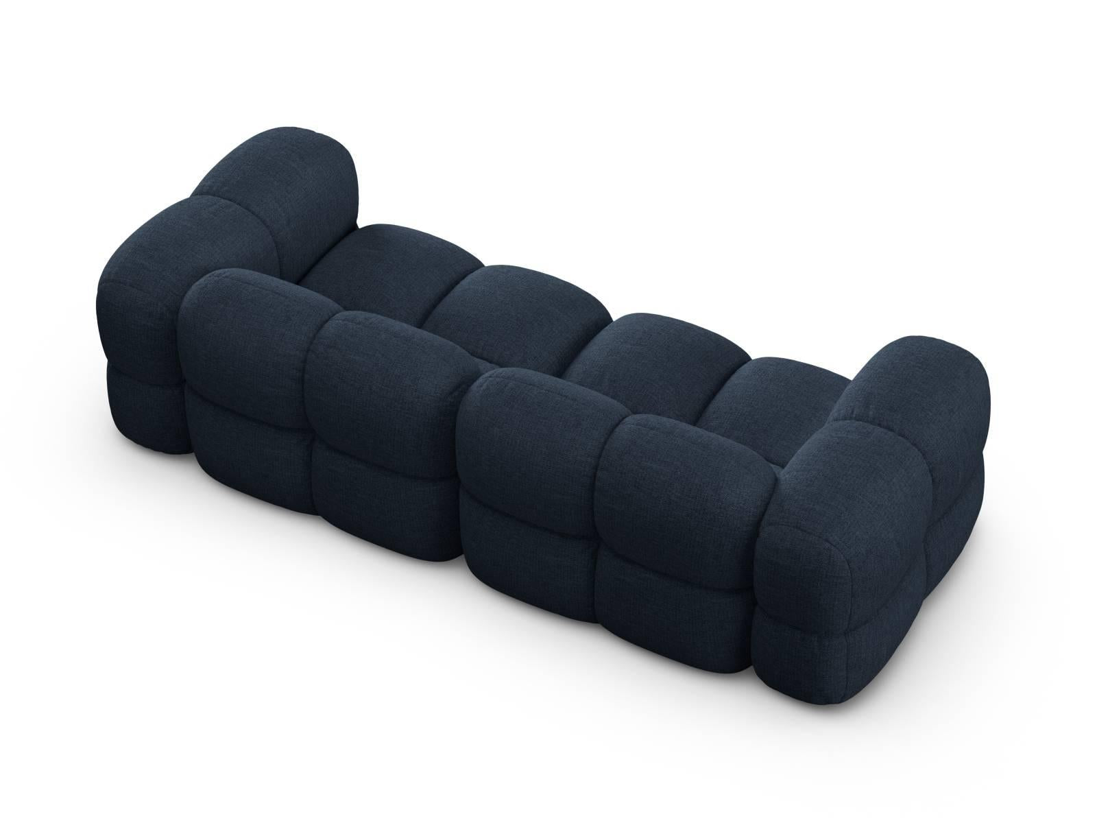 Cosmopolitan Design Loretto 3-zitsbank - Donkerblauw