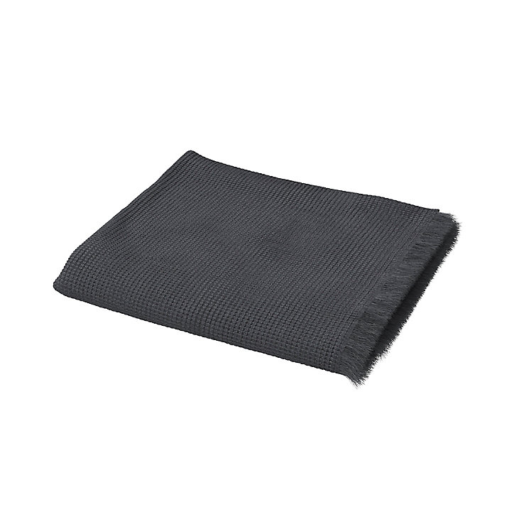Serviette de toilette ébène Elland 100 x 50 cm GoodHome