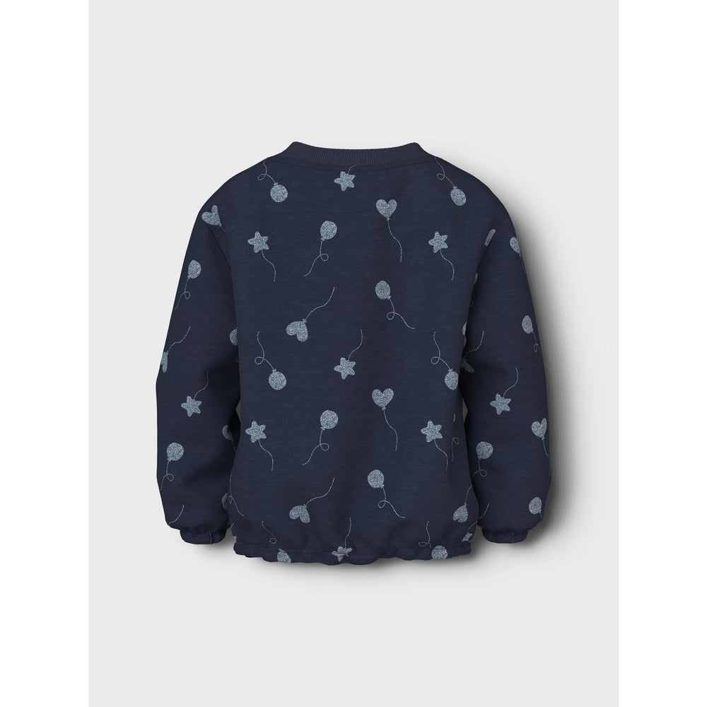 Køb Name It Navy Blazer Glitter Balloons Nmfviluba Ls Nreg Sweat Unb