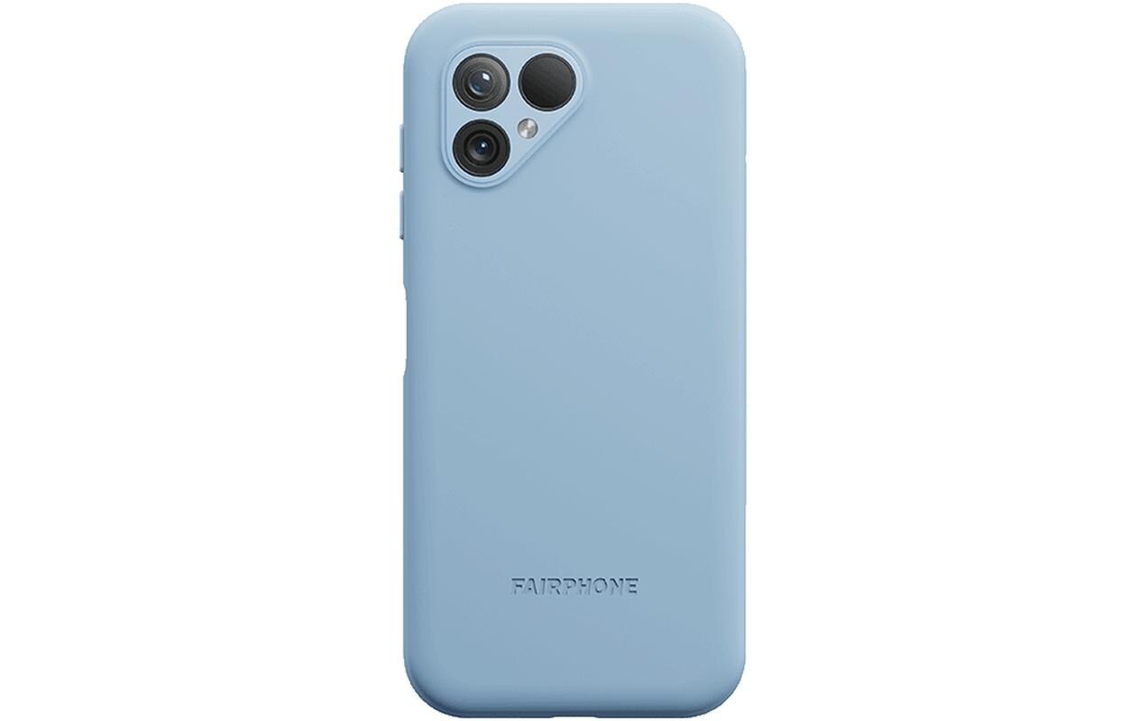 Fairphone 5 Softcase Sky BlueSchutzhülle aus recyceltem Material für das Fairphone 4