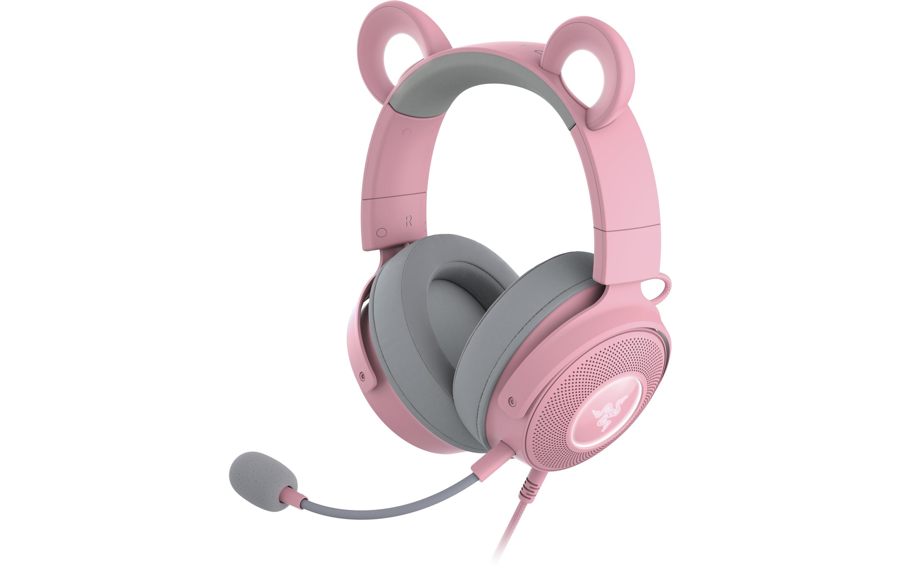 Headset Kraken Kitty V2 Pro Pink<br>Kabelgebundenes Over-Ear Gaming Headset