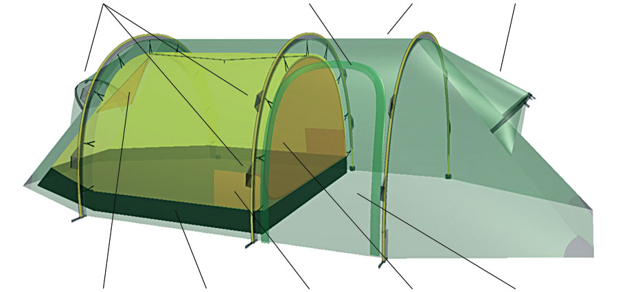Hilleberg NAMMATJ 3 GT<br>3 personer