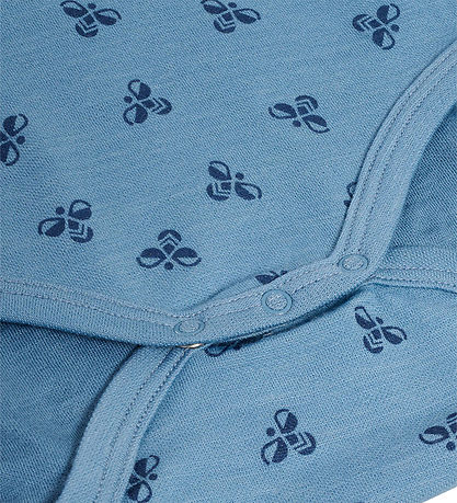 Hummel Body l/æ - Uld - HmlBambo - Blåe Shadow
