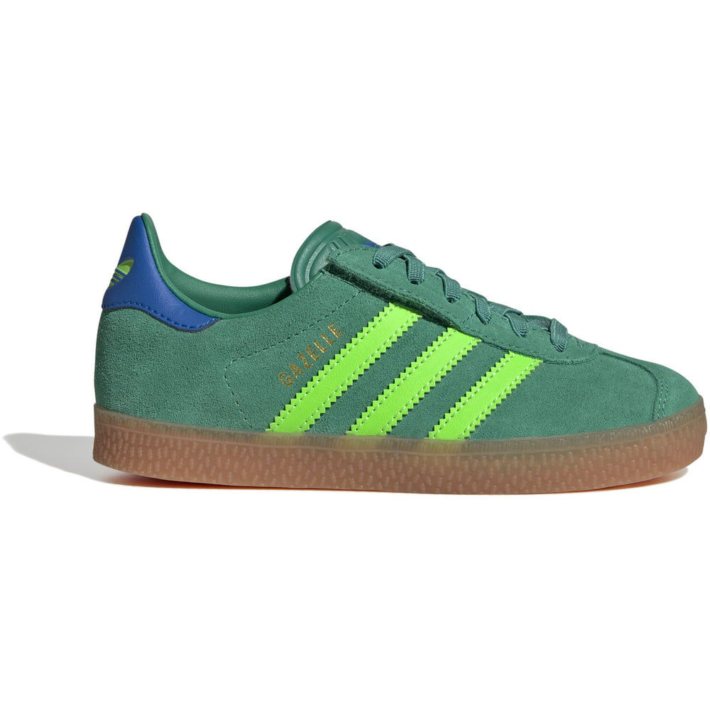 Køb adidas Originals Semi Court Green/Solar Green/Bluebird Gazelle Cf El C Sneakers