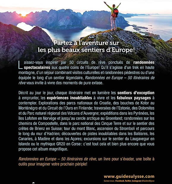 ULYSSE - RANDONNEES EN EUROPE EDITION ULYSSE