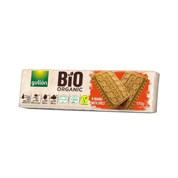 Bolachas De Trigo Espelta E 4 Cereais Bio