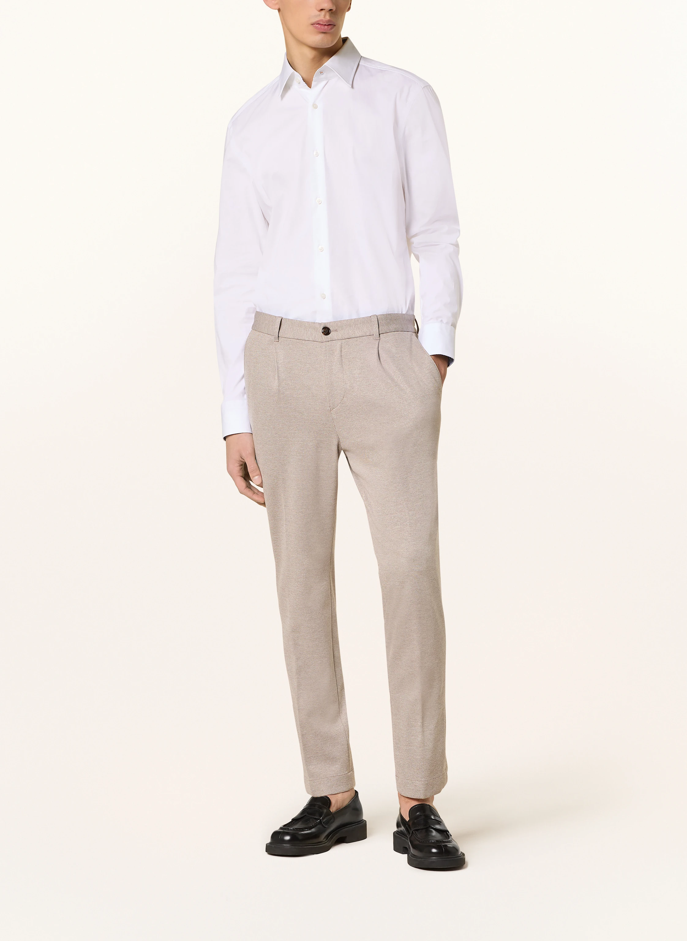 JOOP! Anzughose LESTER Loose Fit aus Jersey