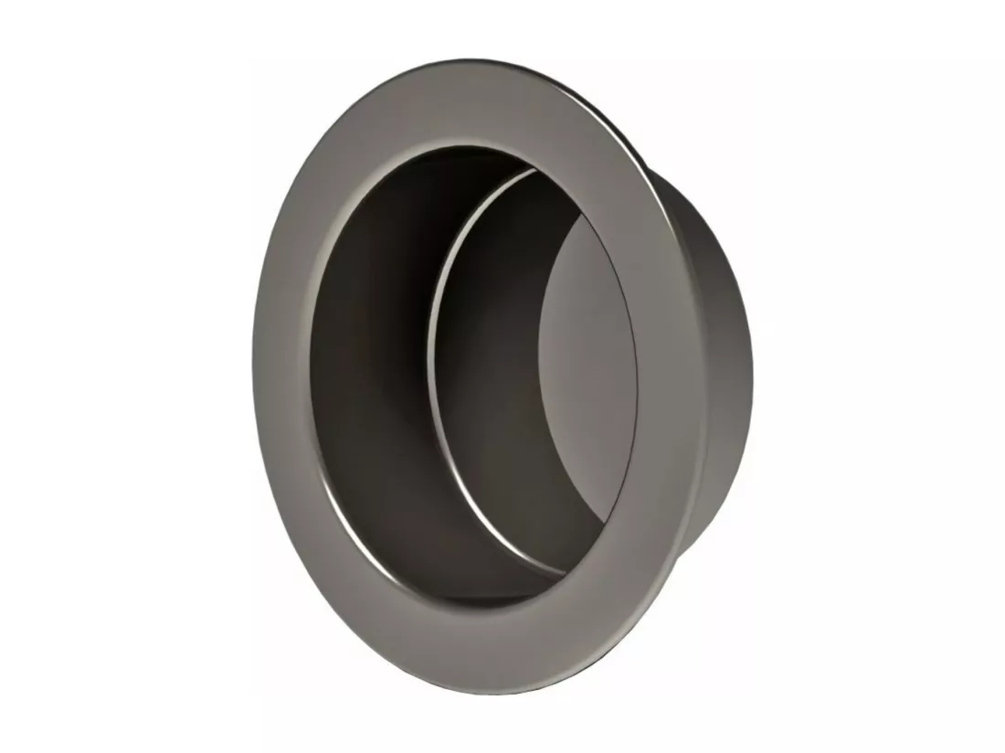 Porte Coulissante Marron Ral7006 Vitee H204 X L73 + Rail A Roulette + 2 Coquilles Gd Menuiseries