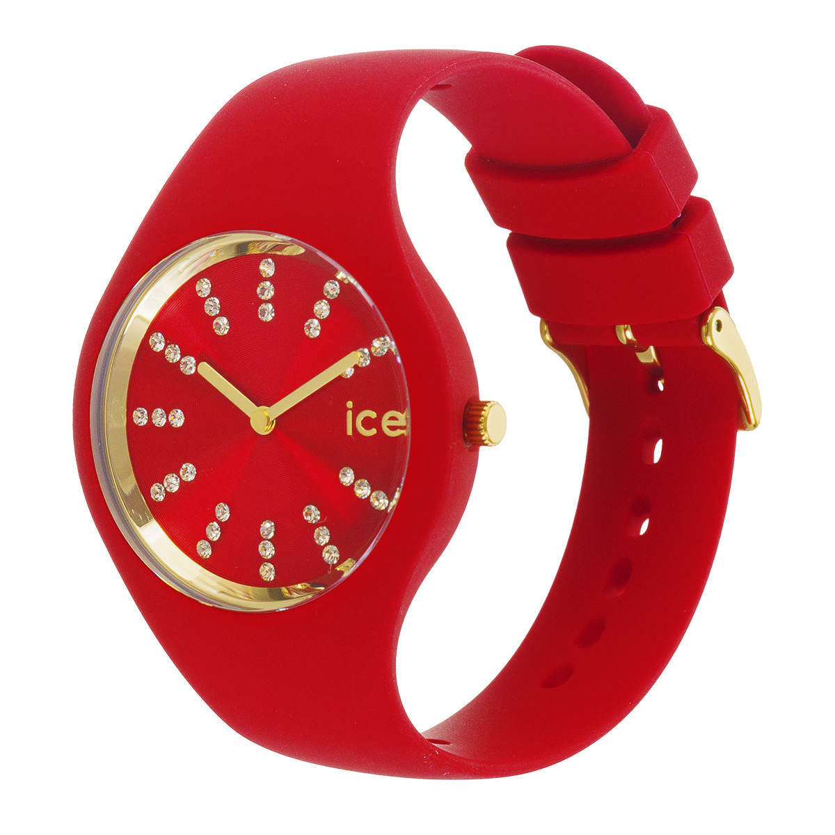 Montre ICE WATCH Ice cosmos femme bracelet silicone rouge