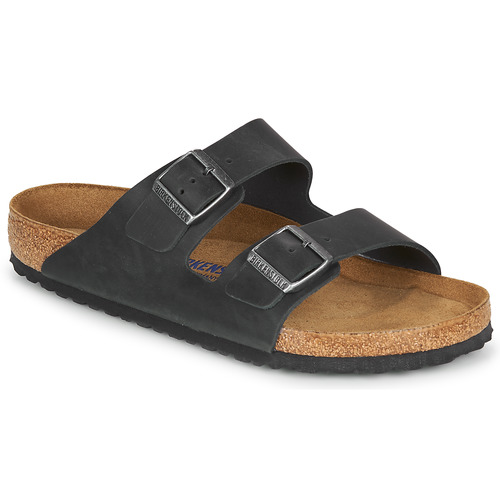 Birkenstock - ARIZONA SFB LEATHER - Noir