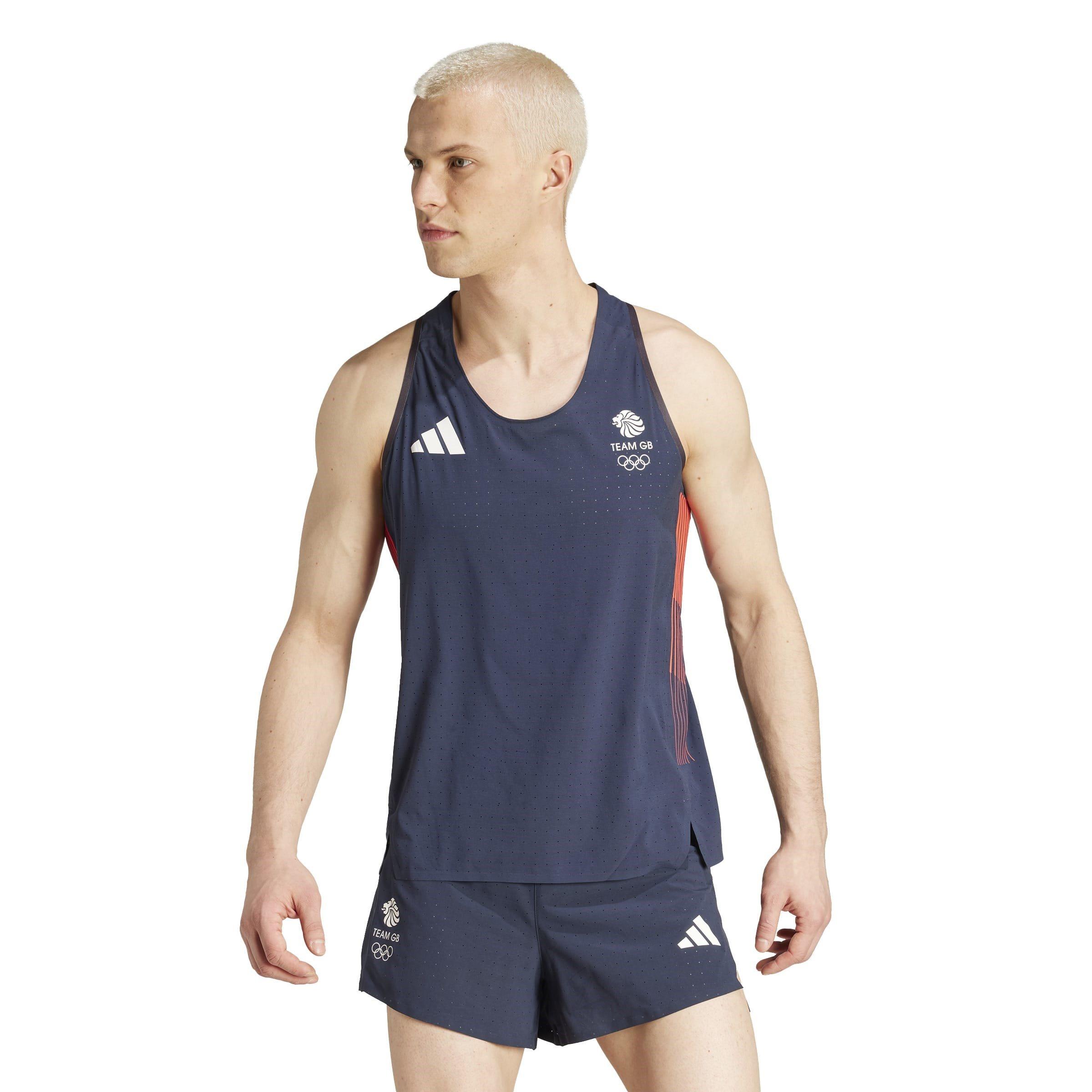 adidas Team GB Adizero Running Tank Top Adults