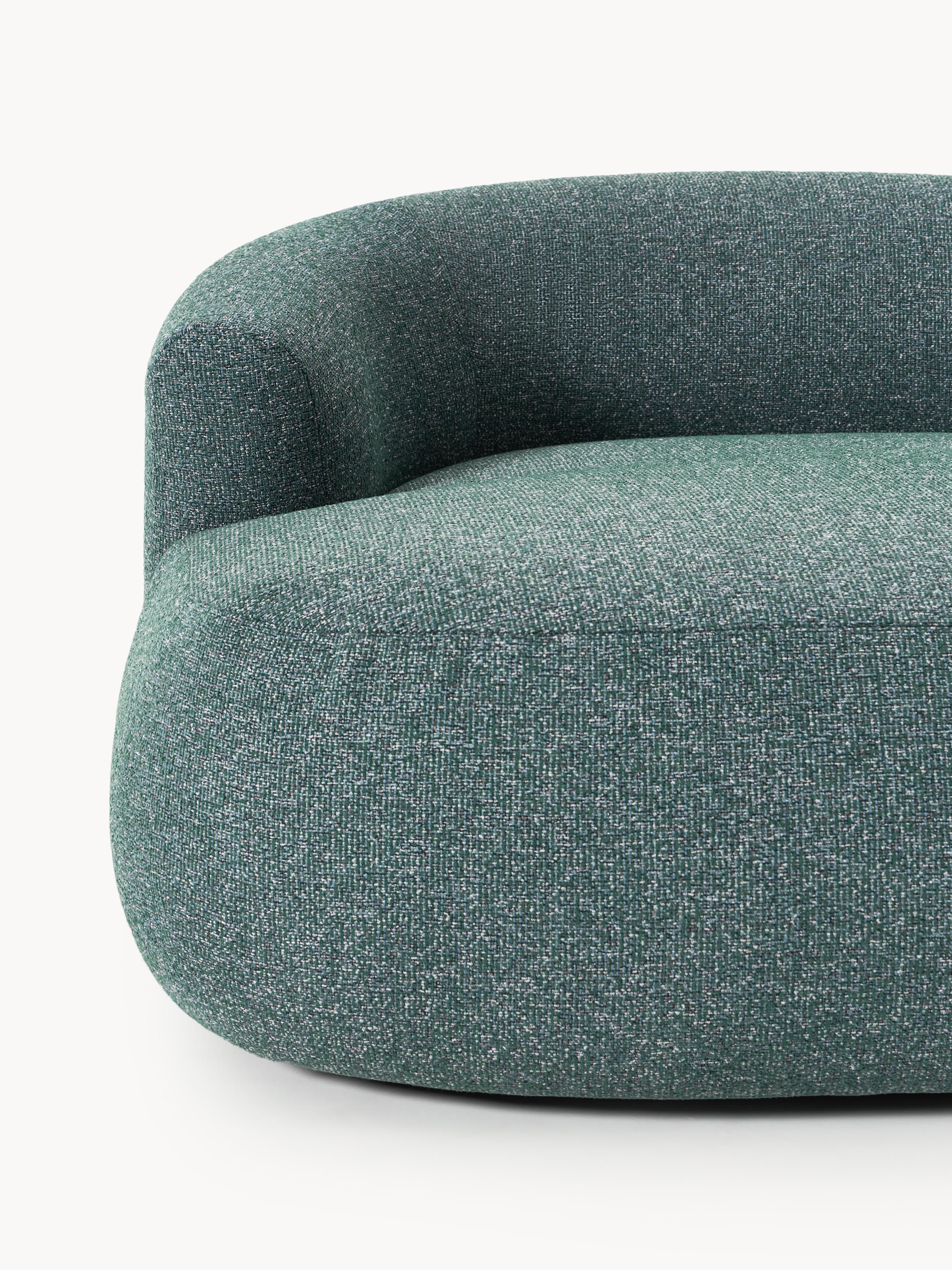 XL bouclé loungefauteuil Sofia