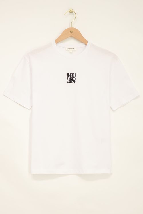 Wit T-shirt Muse