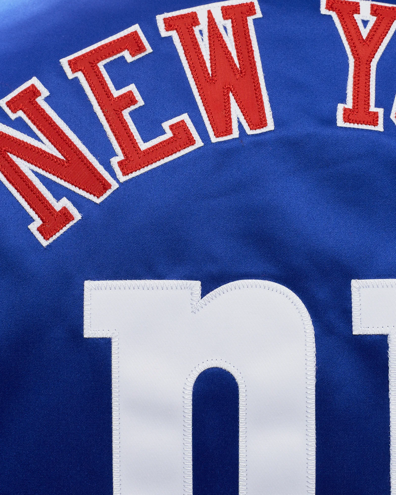 Mitchell & Ness NFL Heavyweight Satin Jacket New York GIANTS