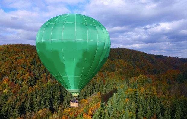 Ballonfahrt in Bad Wörishofen als luftige Geschenkidee