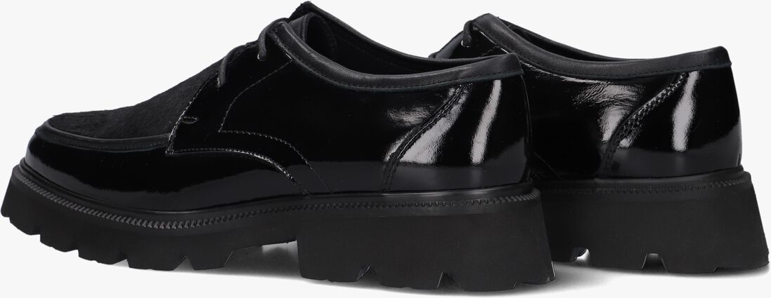 zwarte stefano lauran veterschoenen 12034