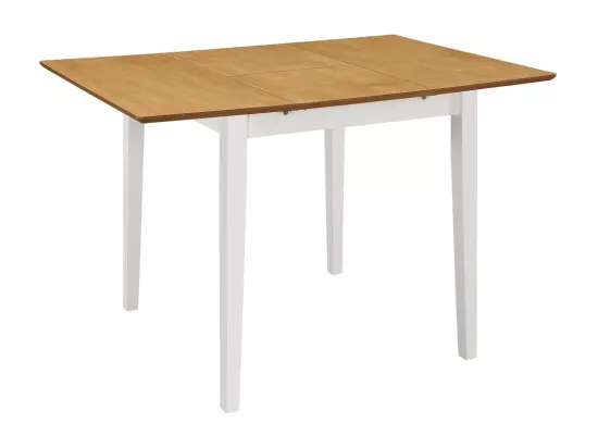 Mobilier de salle à manger 5 pcs MDF Blanc