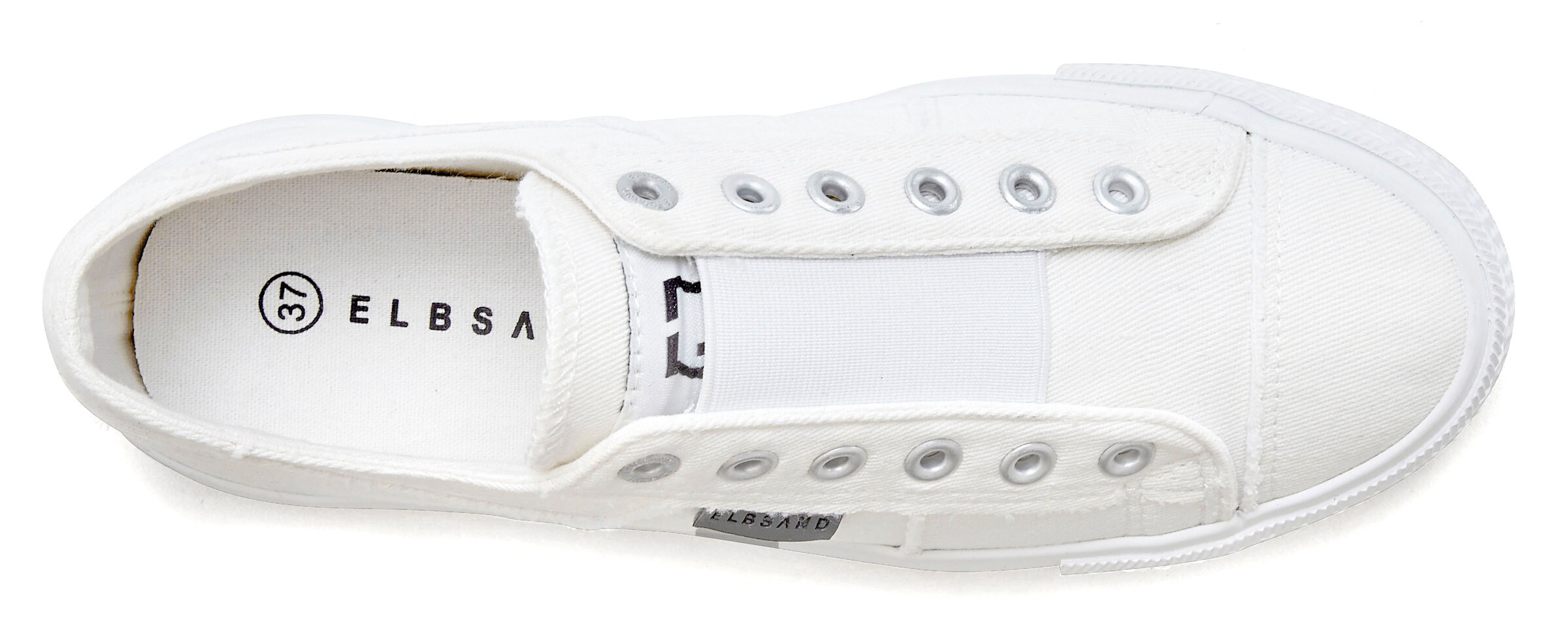 Elbsand Slip-On Sneaker in weiß
