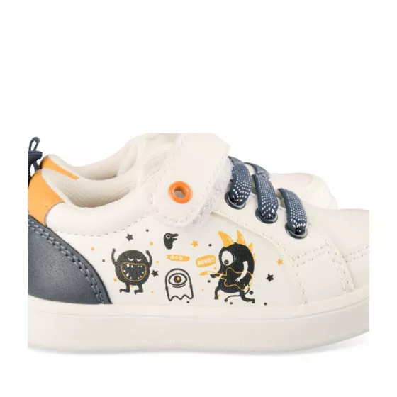 Baskets BLANC FREEMOUSS BOY