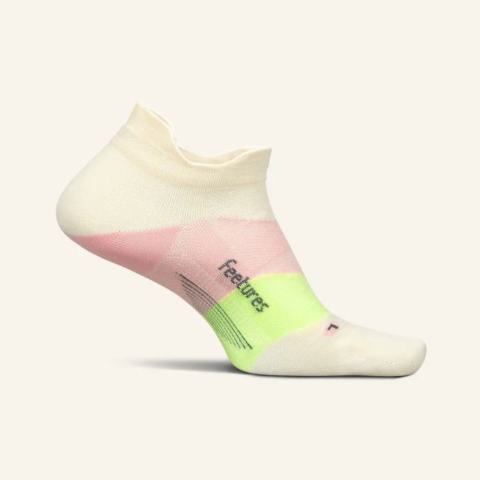 Feetures Herre Strømper Elite Ultra Light No Show Pink