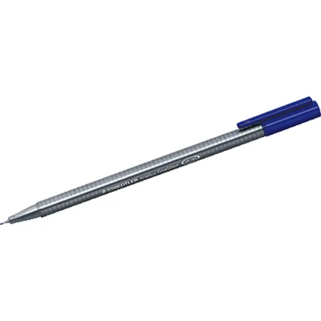 STAEDTLER® 334-3 triplus Fineliner, dreikant, 0,3 mm, blau