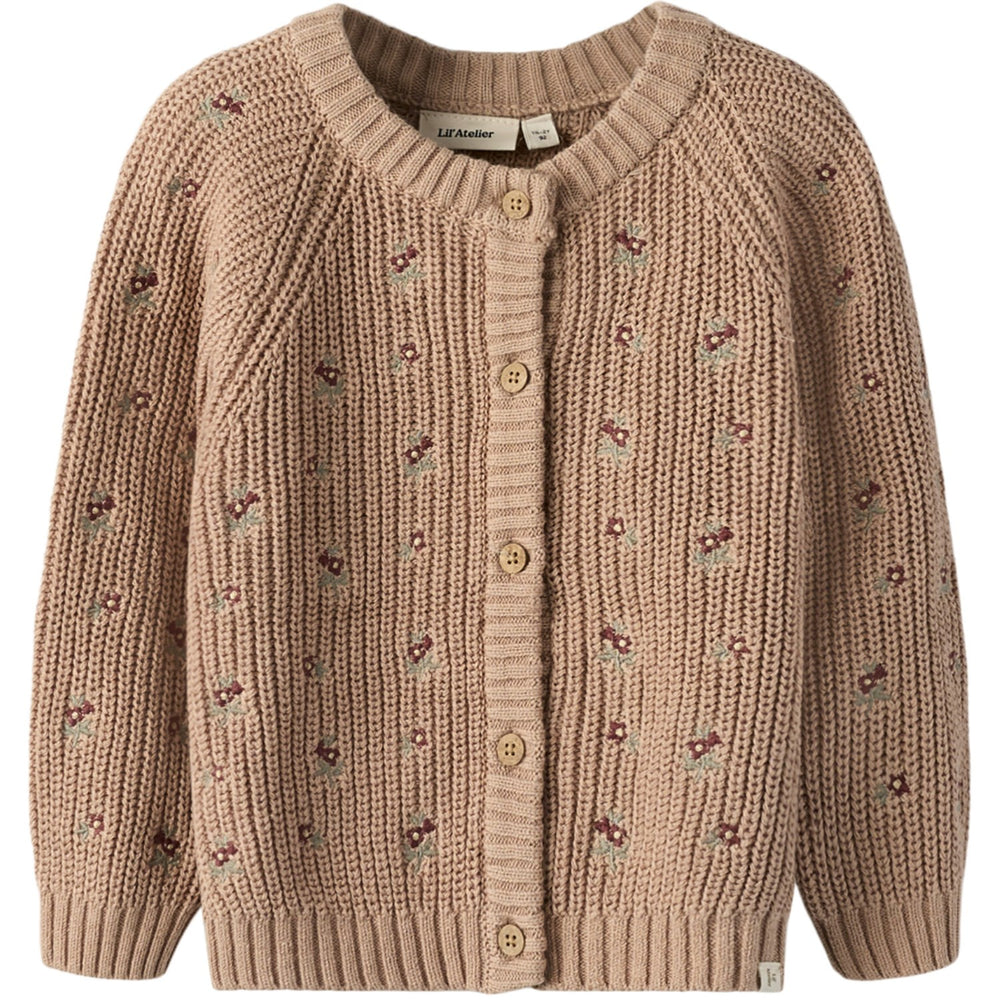 Køb Lil'Atelier Roebuck Nmfemlen Emb Ao Ls Strik Card Lil