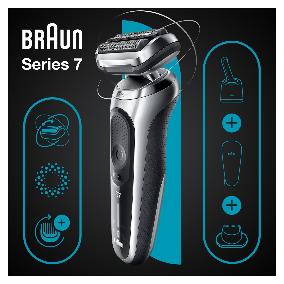 Braun Series 7 71-S7200cc Herrenrasierer